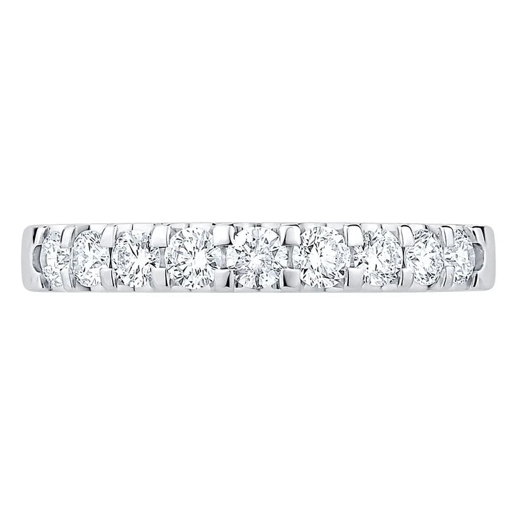 Round Brilliant Diamond Wedding Band (0.50 ctw)