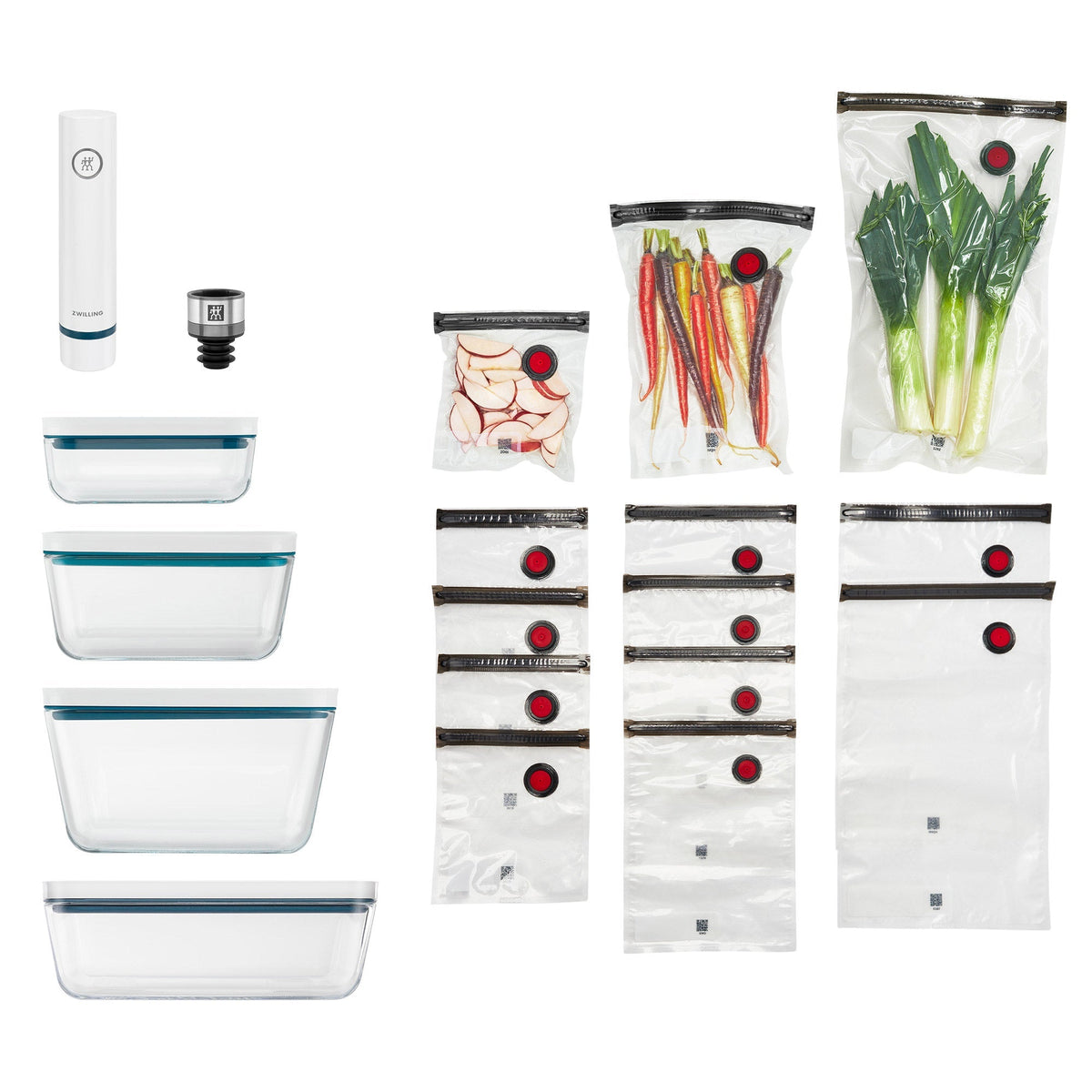 Zwilling Fresh and Save La Mer, Vacuum Food Storage Set, 16-piece
