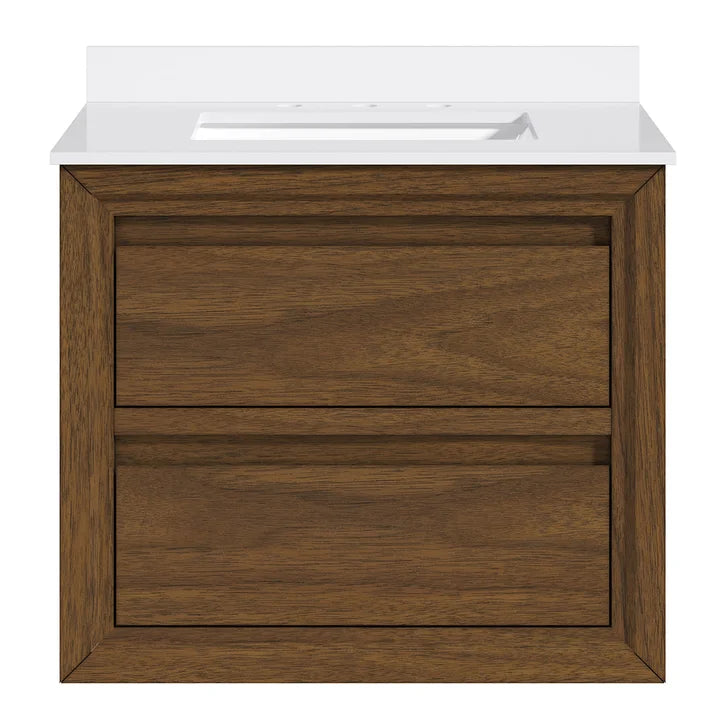 OVE Decors Tino Vanity in Pistachio Finish with Quartz Countertop