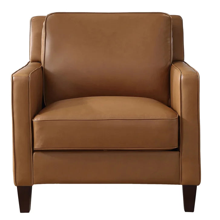 Prospera Home West Park Top-grain Leather Chair