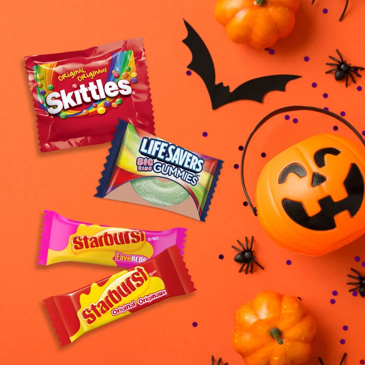 Skittles, Starburst and LifeSavers - Assorted Candy, 1.71 kg