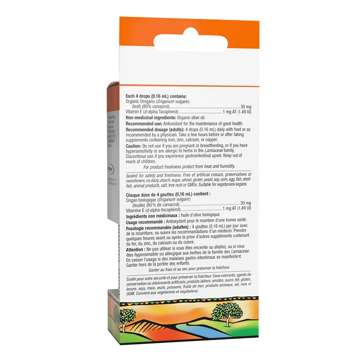 Holista Organic Oregano Oil Extra Strength, 2 x 25 ml