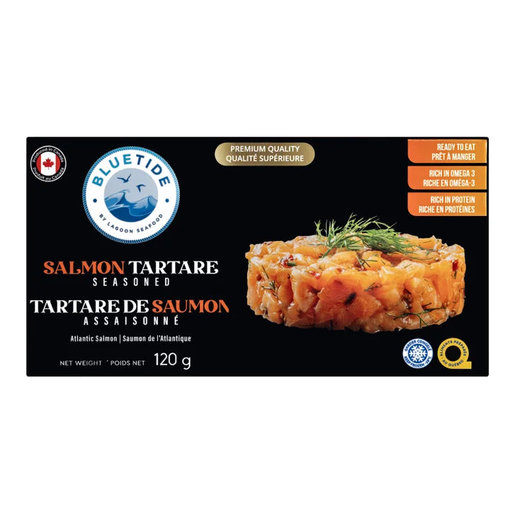 Blue Tide Tuna and Salmon Tartare Bundle, 16 × 120 g