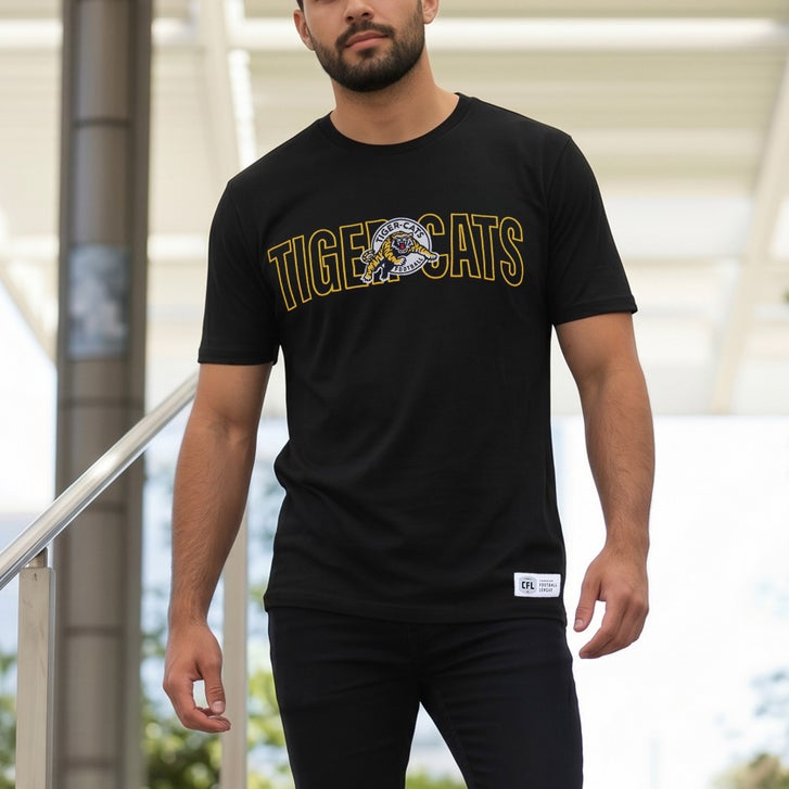CFL Men's Official Canadian Football Tee - Hamilton Tiger-Cats