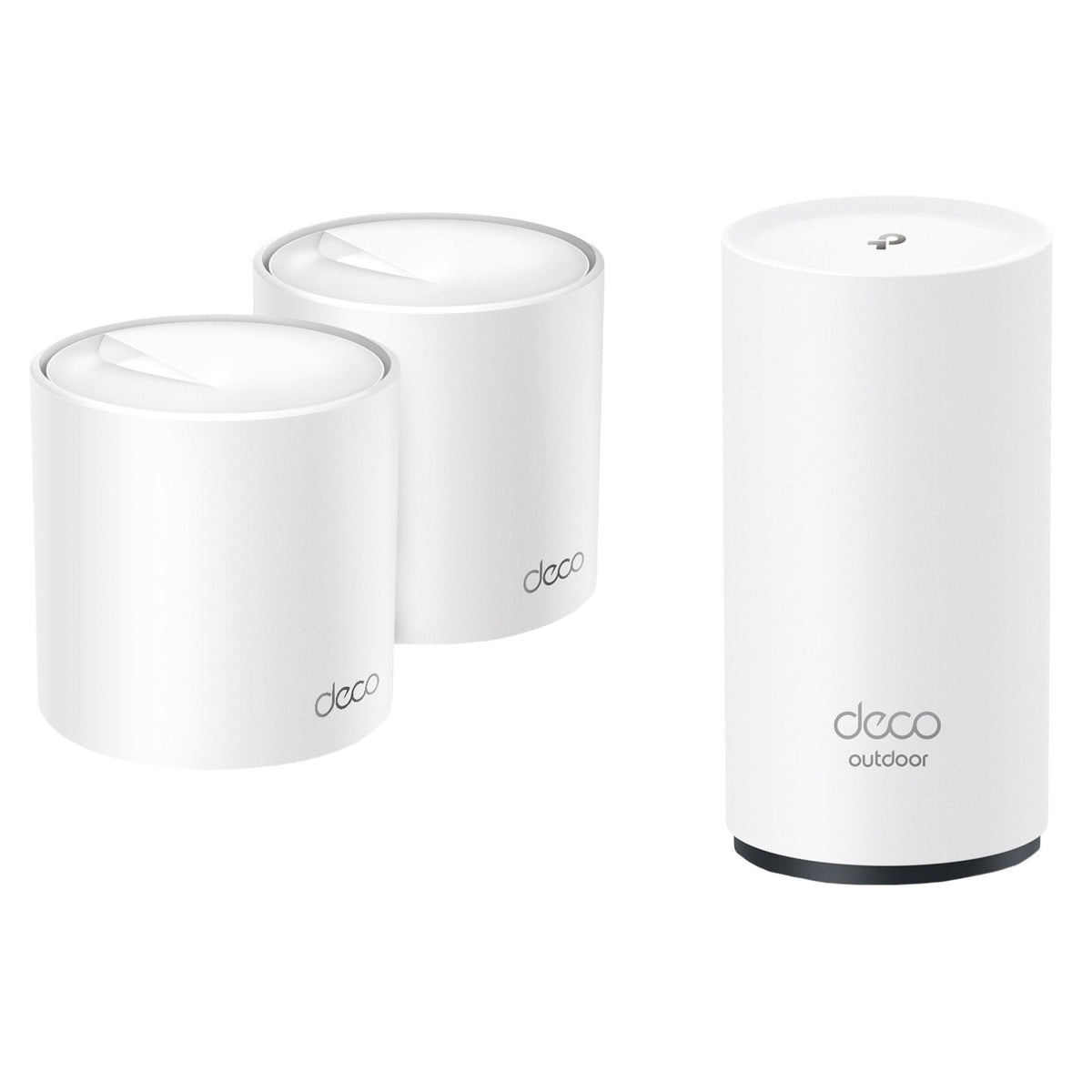 TP-Link Deco X50 AX3000 with X50-Outdoor Whole Home Mesh Wi-Fi 6, 3-pack