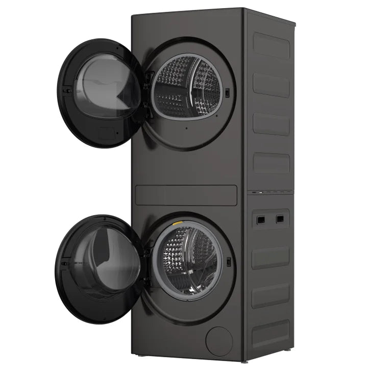 Whirlpool 24 in. Laundry Centre 3.2 cu ft. Washer and 4.3 cu ft. Electric Ventless Heat Pump Dryer
