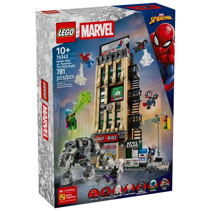 LEGO Marvel Spider-Man vs. Mysterio: The Daily Bugle 76342