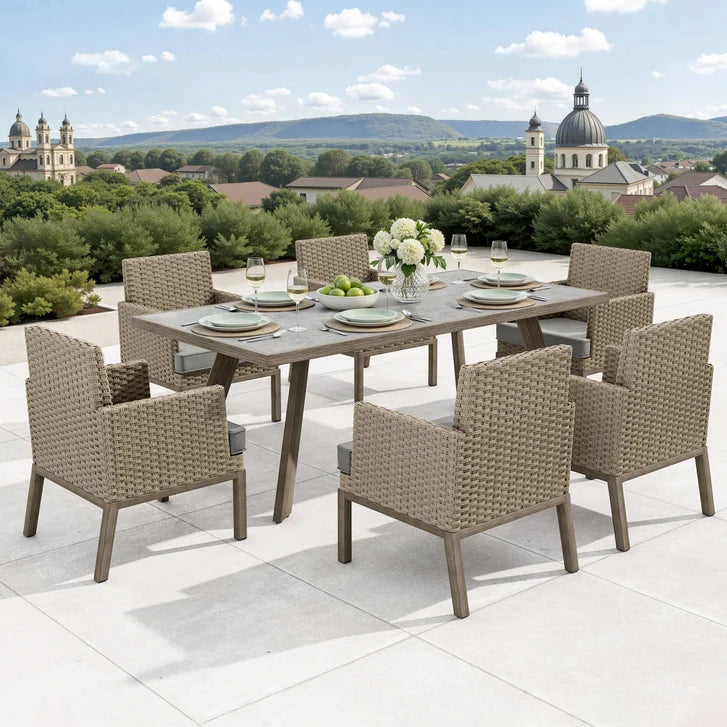 Niko Heritage 7-piece Patio Dining Set