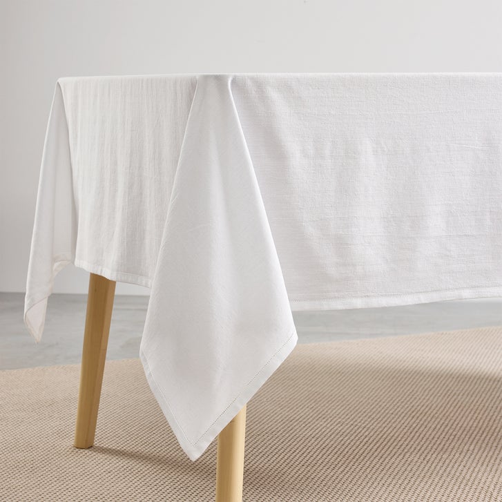 House & Home by Lynda Reeves European Collection - Cotton Linen Tablecloth