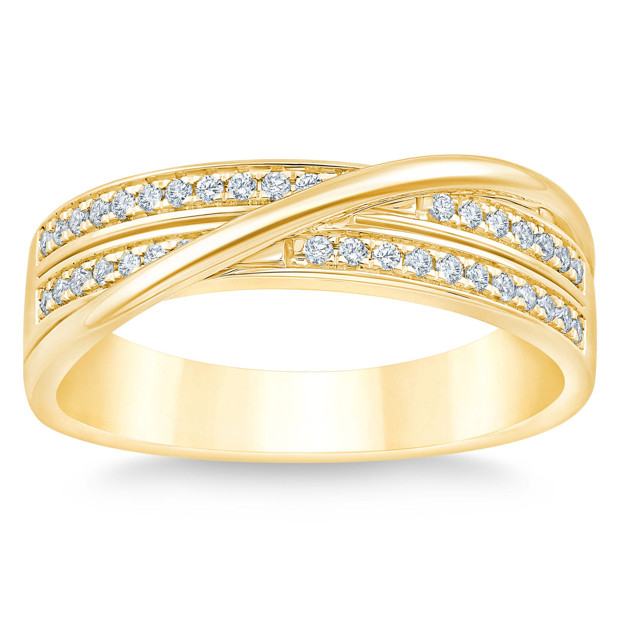 Round Brilliant Diamond Ring (0.16 ctw)