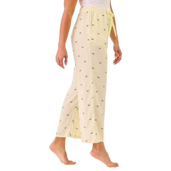 Martha Stewart Women's Capri Pajama Pants, 2-pack