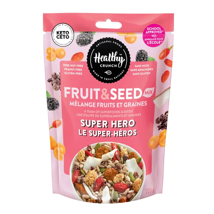 Healthy Crunch Fruit & Seed Mix, 7 × 225 g