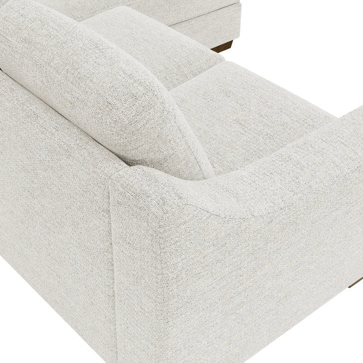 Thomasville Dillard – Woven Fabric 2-piece Sofa with Reversible Chaise