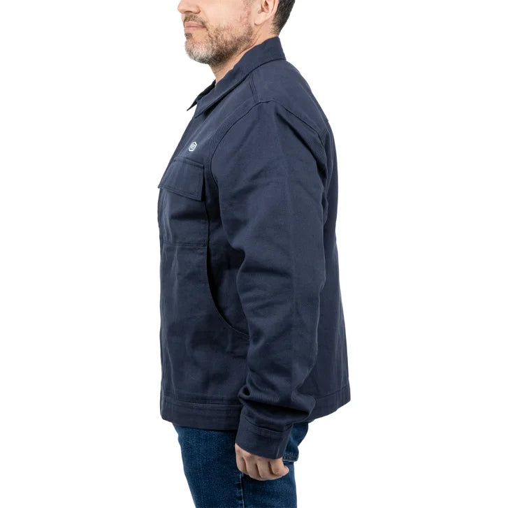 Vans Men's Mcavoy Zip Station Jacket – Casual Full-Zip Coat with Collar