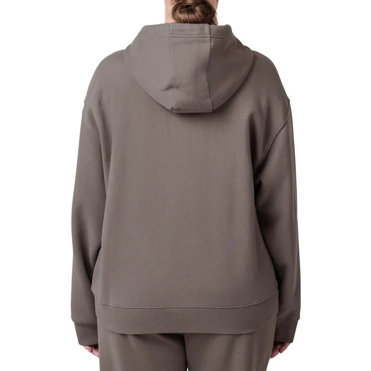 Tuff Athletics Women’s Oversized Fleece Hooded Full Zip