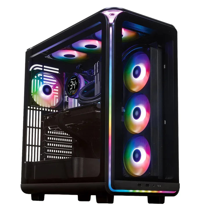 iBUYPOWER Element Gaming Desktop, AMD Ryzen 7 9800X3D - 32GB RAM, 2TB SSD, 12GB NVIDIA GeForce RTX 5070