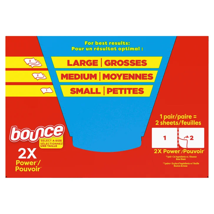 Bounce Select A Size Dryer Sheets, 400-count