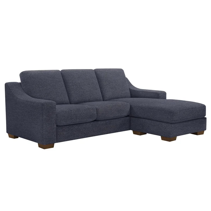Thomasville Dillard – Woven Fabric 2-piece Sofa with Reversible Chaise