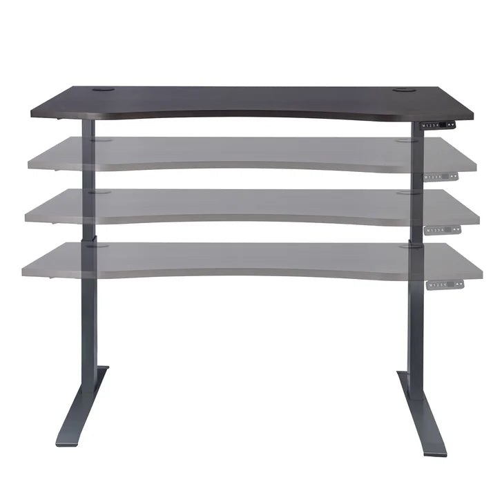 Motionwise 152.4 cm x 76.2 cm (60 in. x 30 in.) Height Adjustable Desk