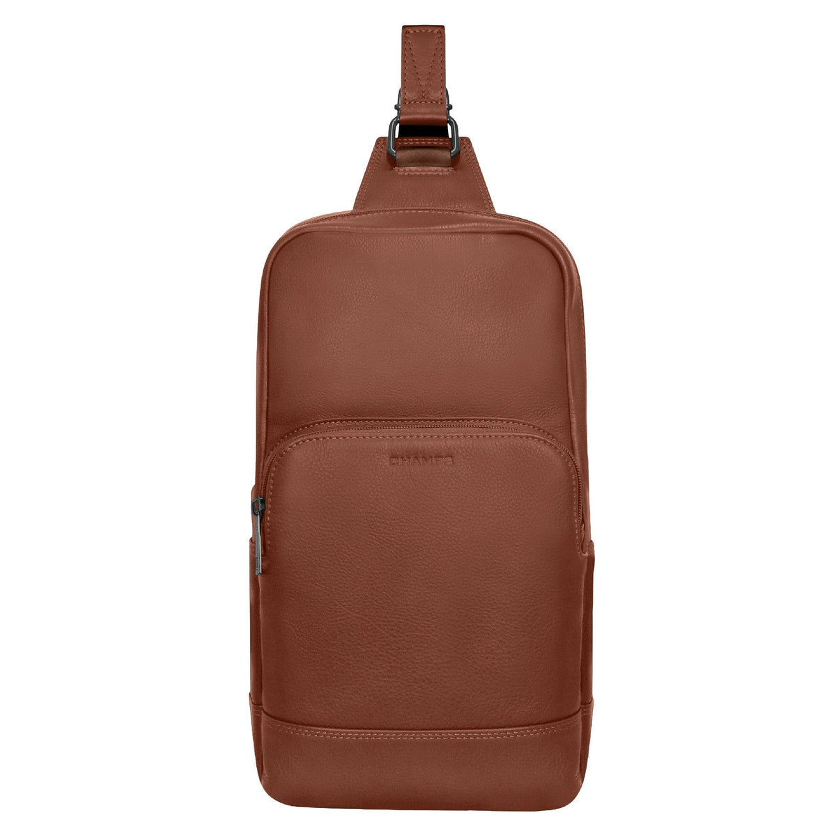 Champs Onyx Collection Leather Sling Bag