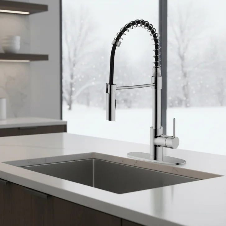 Akuaplus Aurora Pull-Down Kitchen Faucet.