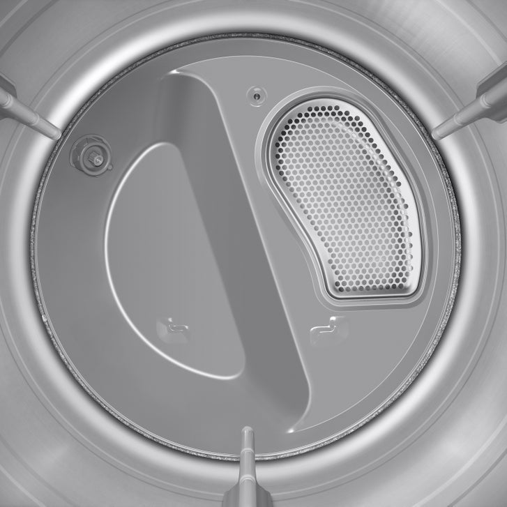 Samsung 27 in. 7.5 cu ft. Black Stainless Steel Electric Dryer with Steam Sanitize Option