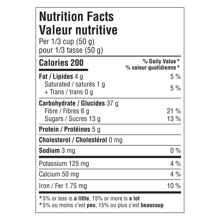 Prana Overnight Chia Oats, 2 × 800 g