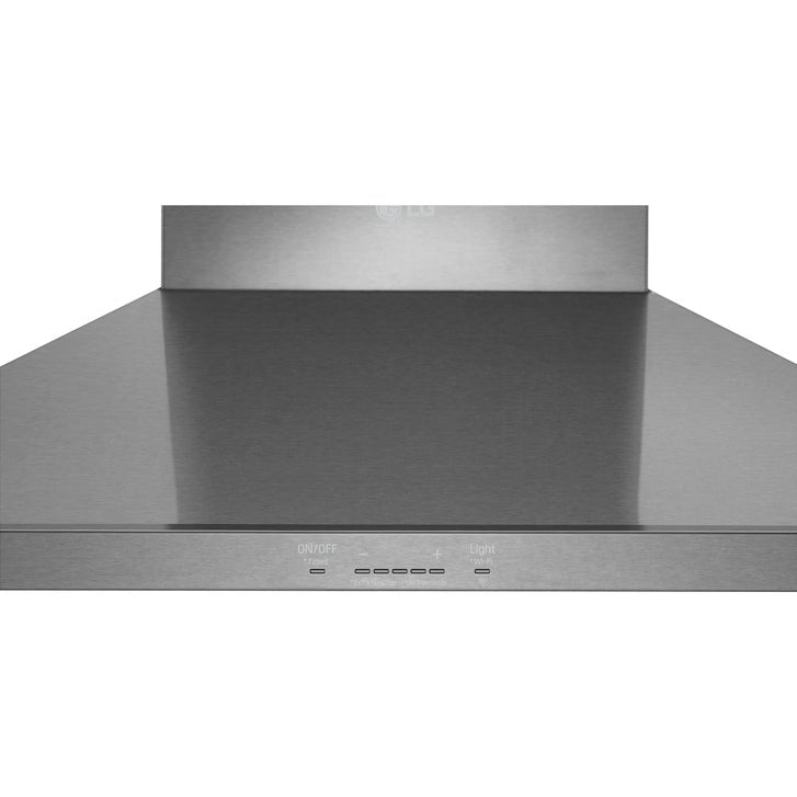 LG Studio 36 in. Smudge-Resistant Stainless Steel Wall-Mount Range Hood, 600 Max CFM