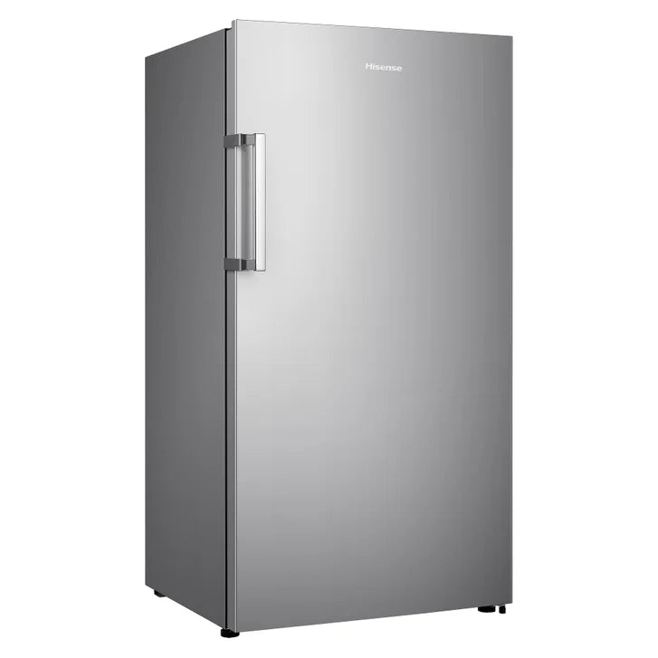 Hisense 17 cu ft. Stainless Steel Look Garage Ready Convertible Upright Fridge or Freezer with Reversible Door