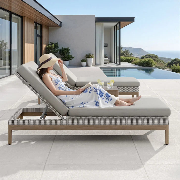 Palermo 3-piece Patio Lounger Set