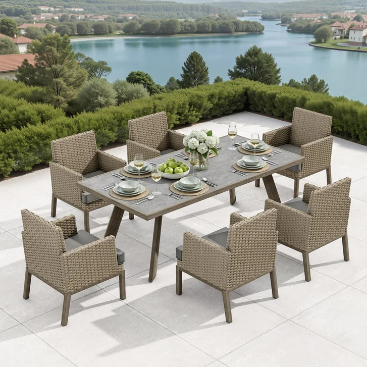 Niko Heritage 7-piece Patio Dining Set