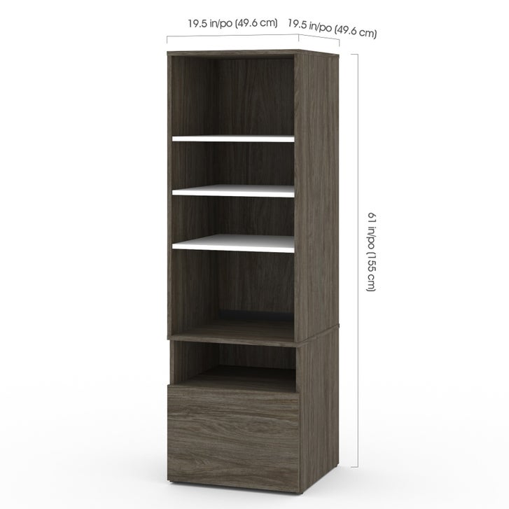 Bestar Viva Back-to-back L-shaped Height-adjustable Workstations