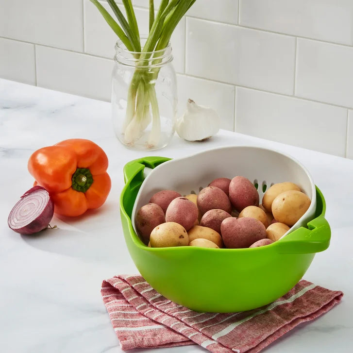 Cuisinart 1.9 L (2 qt.) and 4.73 L (5 qt.) Swing Basket Colander Set