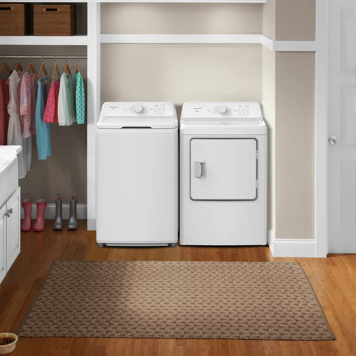 Frigidaire 27 in. 7.0 cu ft. White Electric Dryer with Sensor Dry Technology