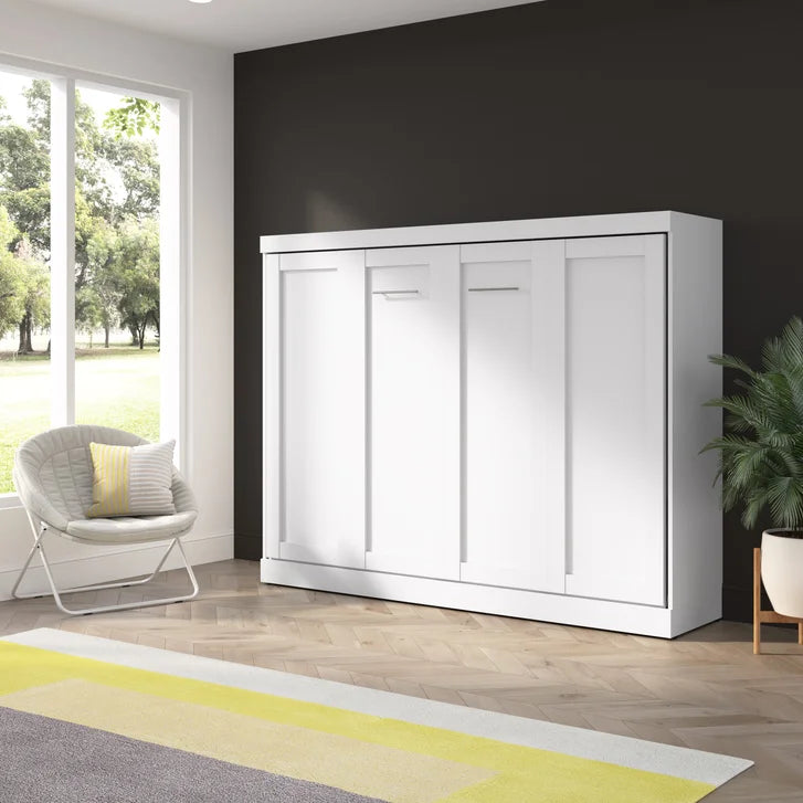 Bestar Oasis Premium Horizontal Queen Wall Bed
