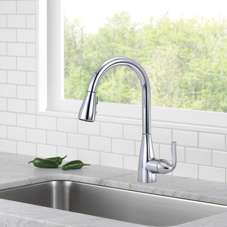 Delta Grenville Single Handle Pull-down Kitchen Faucet