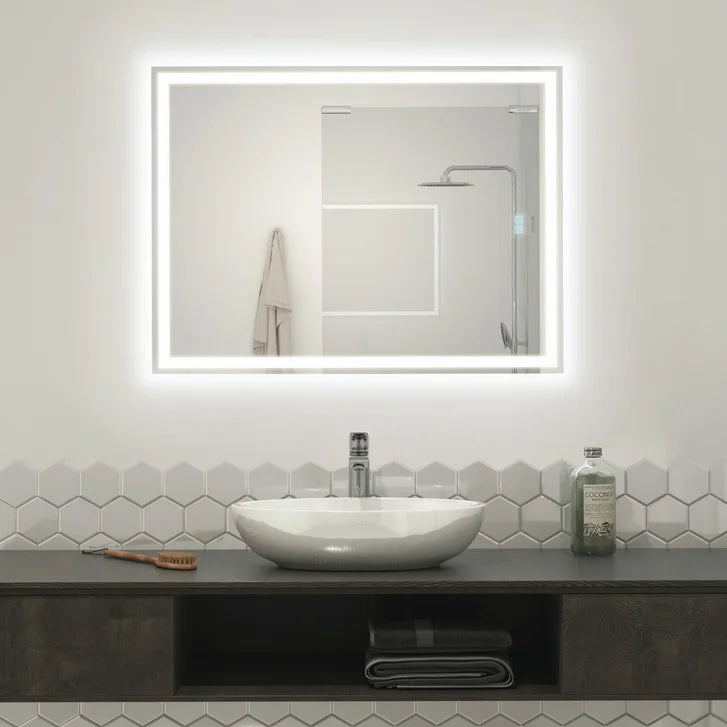 Artika Aurea 24 in. x 32 in. LED Wall Mirror