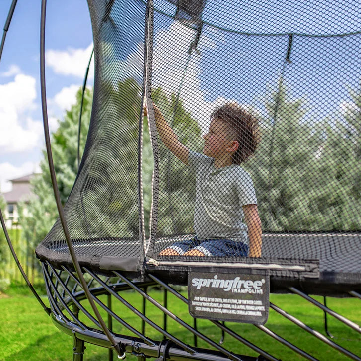 Springfree 11 x 13 ft. Jumbo Rectangle Trampoline Bundle