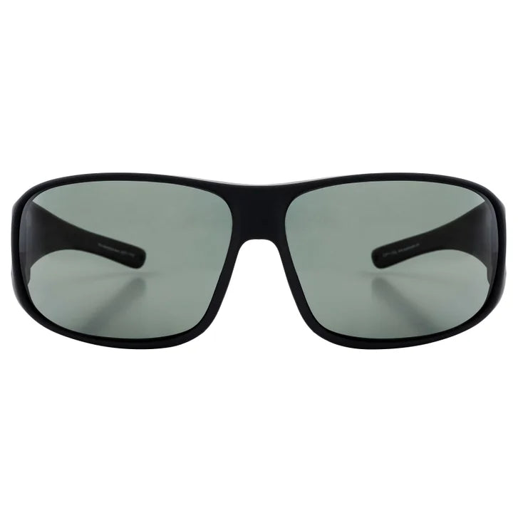 ESP Eyewear Over-the-Glasses Polarized Sunglasses, Large Brown