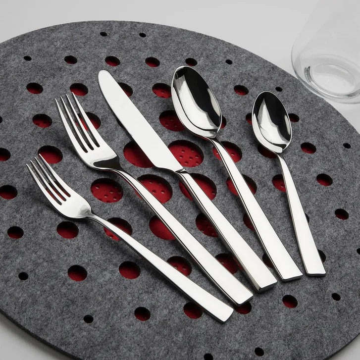 Gourmet Settings Resto Flatware Set, 60-piece
