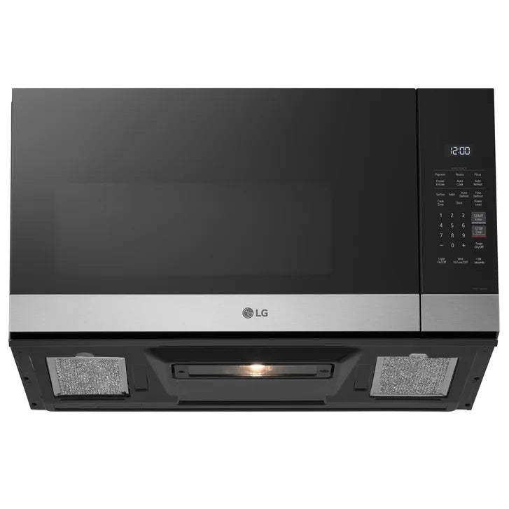 LG 30 in. 1.7 cu ft. Stainless Steel Over the Range Microwave with Auto Cook Settings, 300 CFM