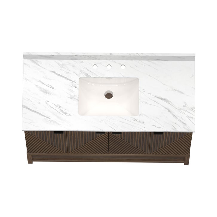 MagickWoods Santa Fe Jacobean Walnut Bathroom Vanity