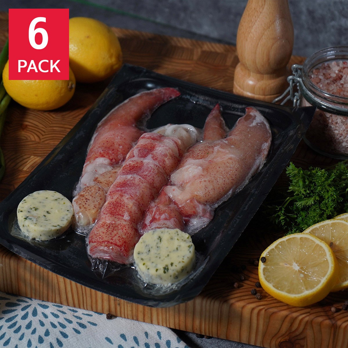 Cedar Bay Naked Lobster With Flavoured Butter Coins