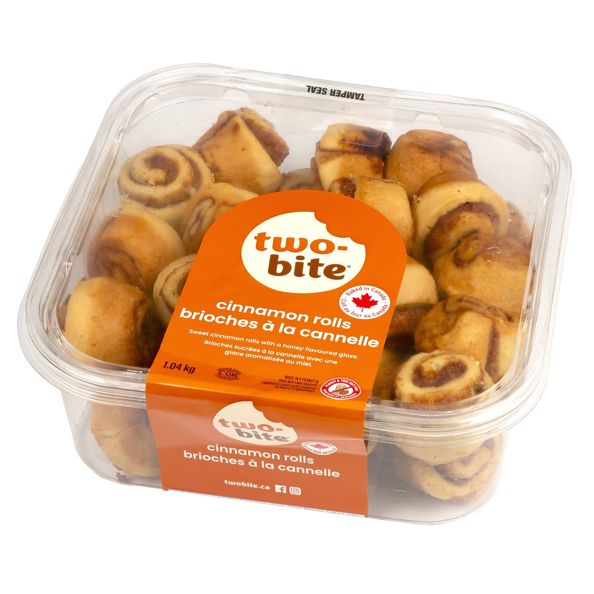 Two-Bite Mini Cinnamon Rolls, 1.04 kg