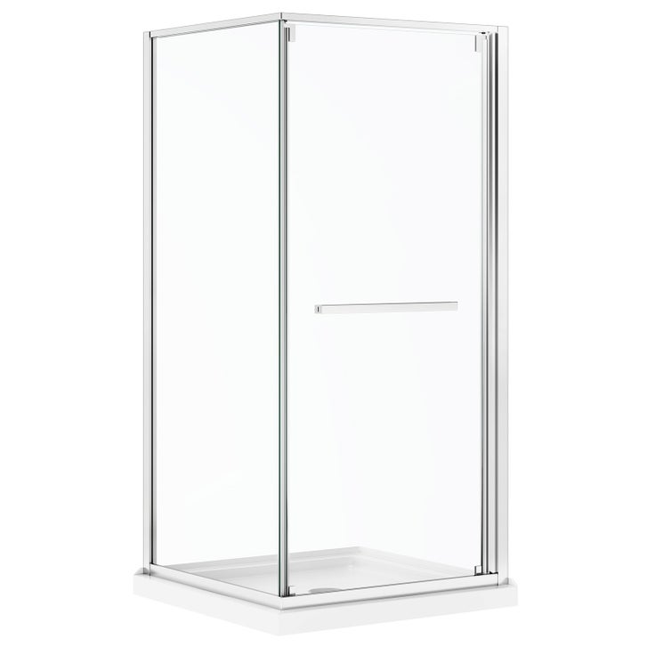 OVE Decors Lunel 36 in. × 36 in. Corner Shower Enclosure with Base