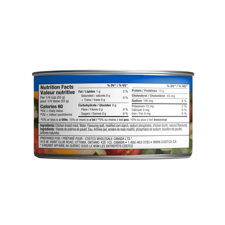 Kirkland Signature Chicken Breast Canned, 6 × 354 g
