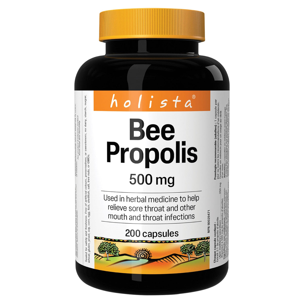 Holista Bee Propolis 500 mg, 2 x 200 Capsules