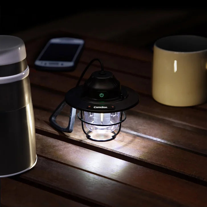 Camelion Acorn Rechargeable Lantern, 3-pack