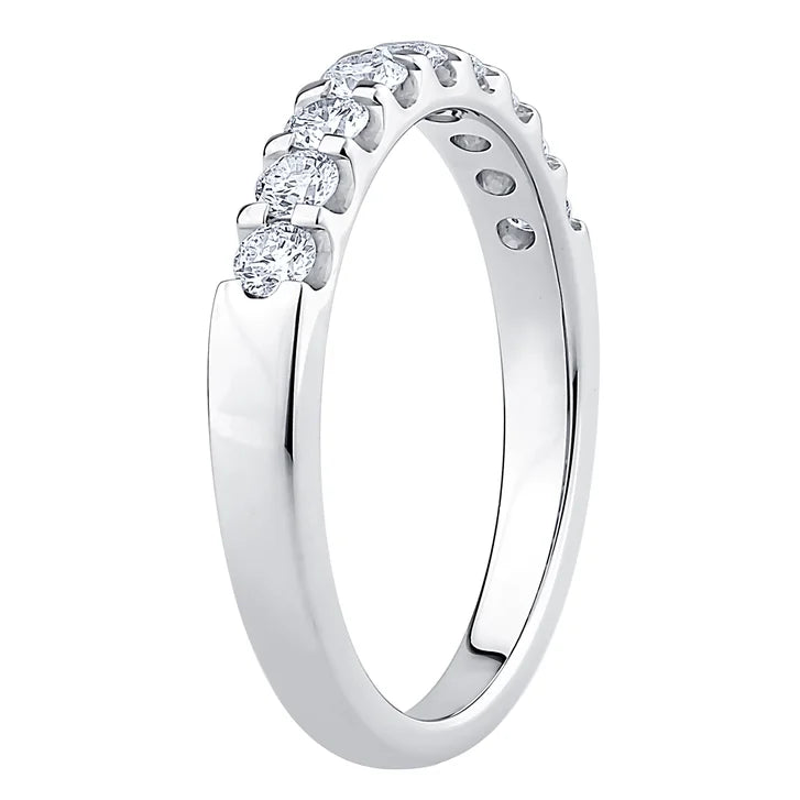 Round Brilliant Diamond Wedding Band (0.50 ctw)