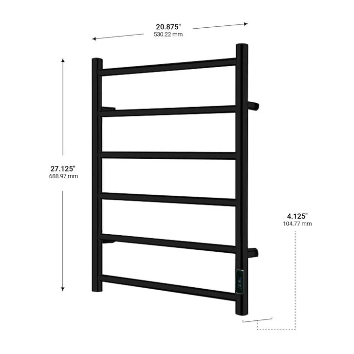 AGUA Canada Georgia 6 Bar Towel Warmer